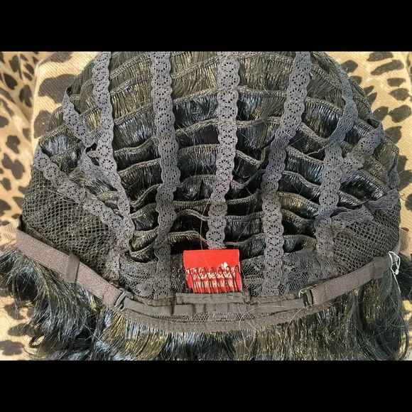 Tops M EVIE Lace front wig JETBLACK 1 - Picture 10 of 10